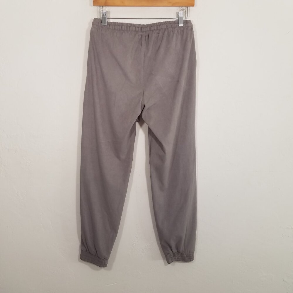 Women's Beige Tan Drawstring Jogger Pants - Picture 4 of 5